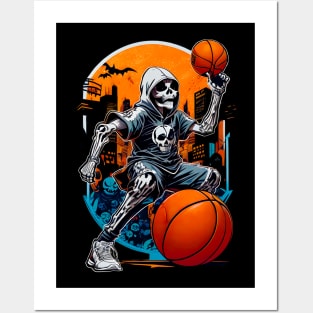 basketball player Halloween Posters and Art